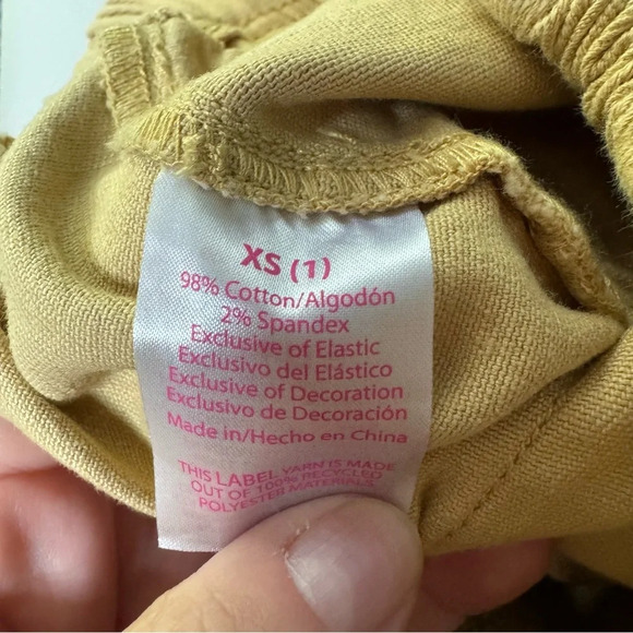 🔹5/$25🔹 No Boundaries Juniors Beige Khaki Pull On Roll Cuff Shorts. XS (1) - Picture 7 of 10